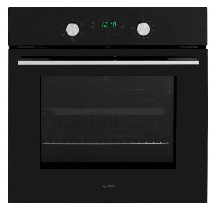 Caple C2234BK - Black Single Oven - 67 Litres - A Energy Rating