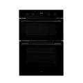 Caple C3371BG - Black Glass Double Ovens - 40/61L Capacity - B Energy Rating