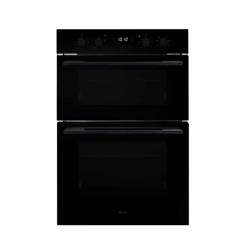 Caple C3371BG - Black Glass Double Ovens - 40/61L Capacity - B Energy Rating