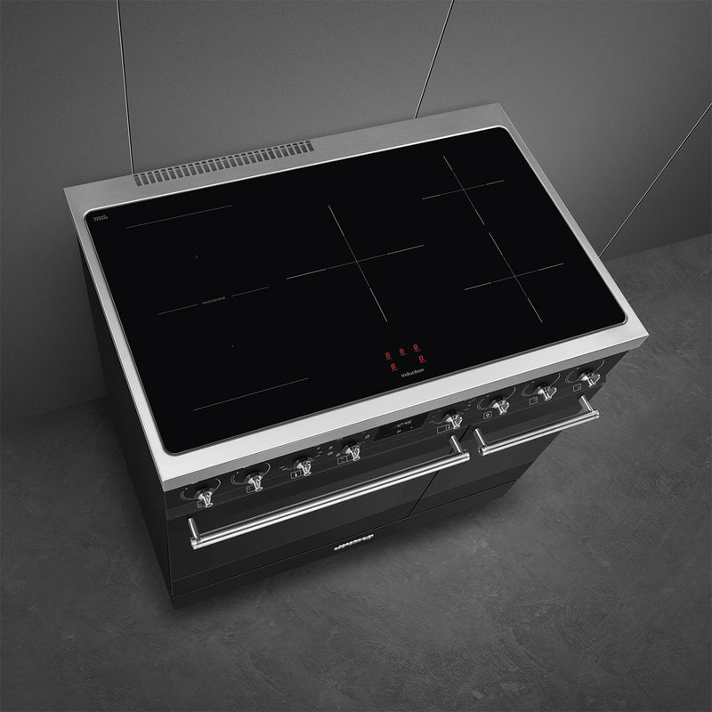 Smeg C92IPMB2 - Matte Black 90cm Range Cooker - Induction - A Energy Rating
