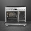 Smeg C92IPX2 Symphony - Stainless Steel 90cm Range Cooker - 6 Induction Zones - A Rated
