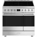 Smeg C92IPX2 Symphony - Stainless Steel 90cm Range Cooker - 6 Induction Zones - A Rated