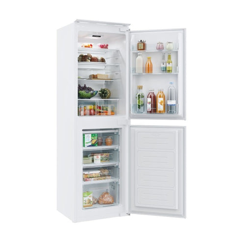 Candy CB50S518EK - White Integrated Fridge Freezer - 233L - E Energy