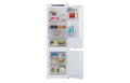 CANDY CBBMT18EK - White 70/30 Integrated frost free Fridge Freezer - 177L Fridge/67L Freezer - E energy