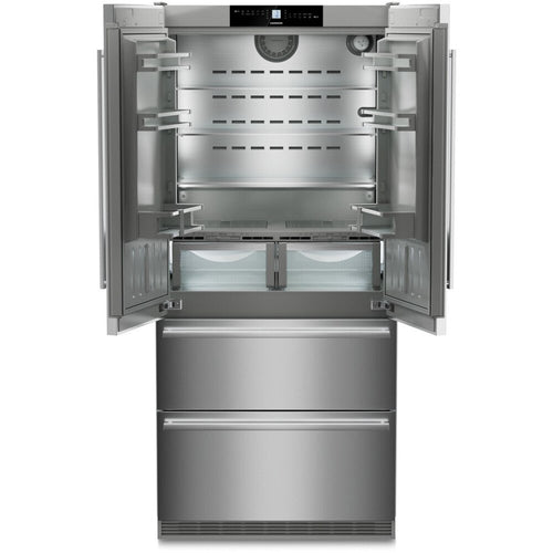 Liebherr CBNste8872 - Silver American Fridge Freezer - 522L Capacity - E Energy Rating
