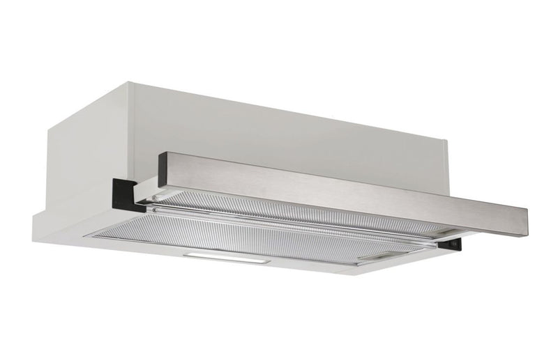 Candy CBT625/2X/1/UK - Stainless Steel 60cm Telescopic Extractor Hood - 332m³/h Extraction - B Energy Rating