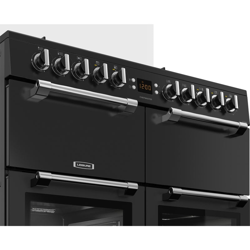 Leisure CC100F521K - Black Range Cooker - 100 cm - Dual Fuel - A Energy Rating