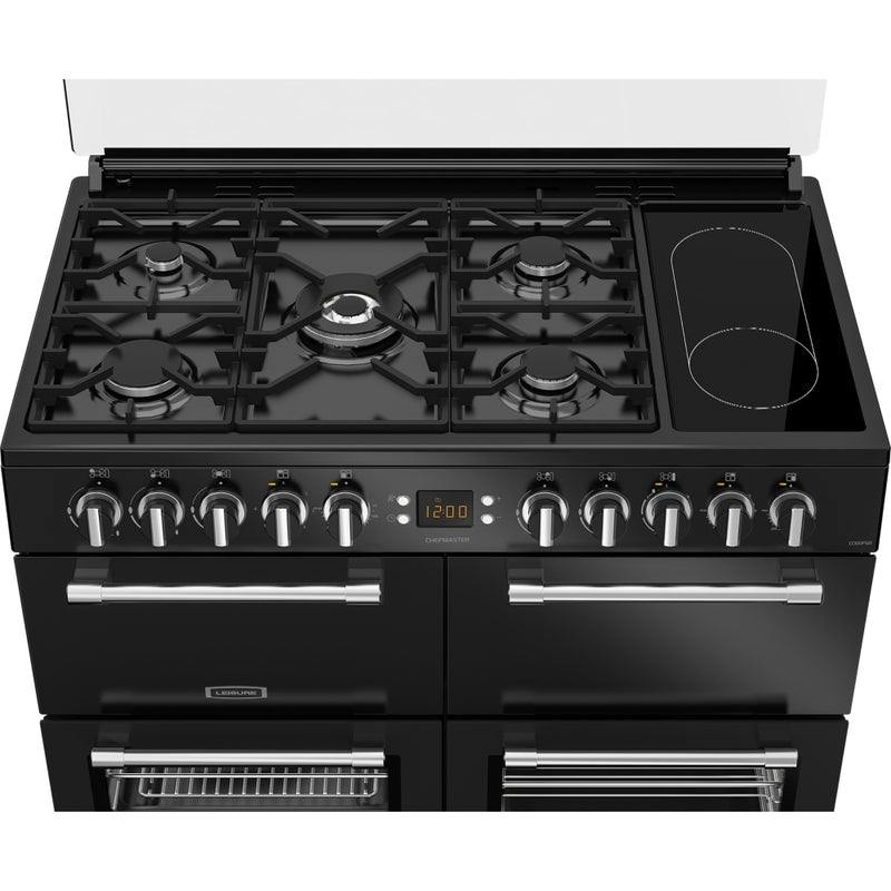 Leisure CC100F521K - Black Range Cooker - 100 cm - Dual Fuel - A Energy Rating