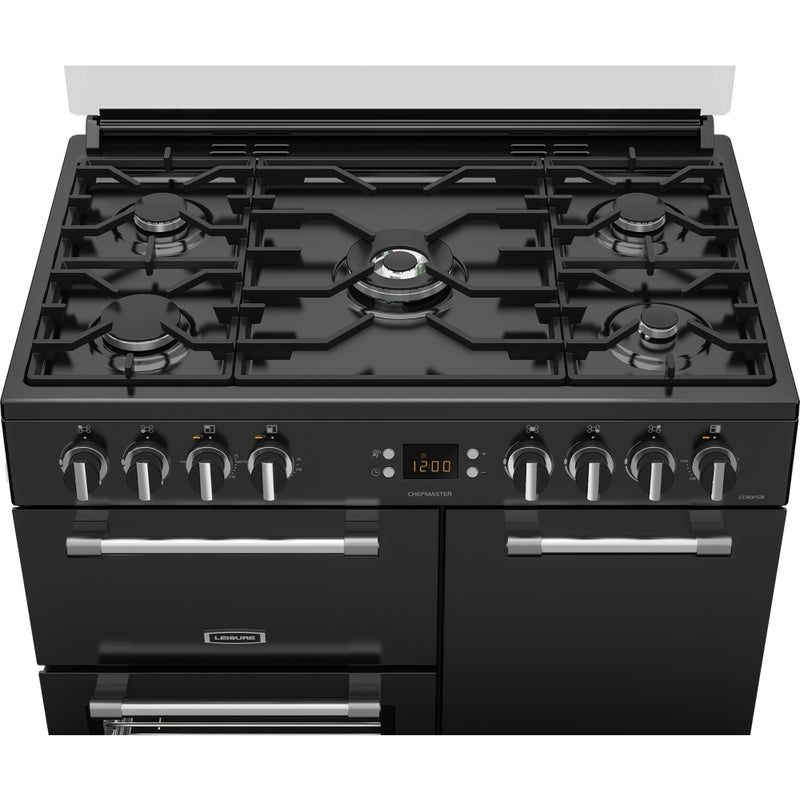 Leisure CC90F531K Chefmaster - Black 90cm Dual Fuel Range Cooker - 63L Capacity - A Energy Rated