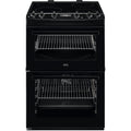 AEG CCX6501ACB - Black Ceramic Electric Cooker with Double Oven - 77/39L Capacity - A Energy Rating