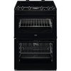 AEG CCX6540ACB - Black Ceramic Electric Cooker with Double Oven - 77/39L Capacity - A Energy Rating