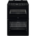 AEG CCX6740ACB - Black Ceramic Electric Cooker - Double Oven - 73/39 Liters - A energy rating