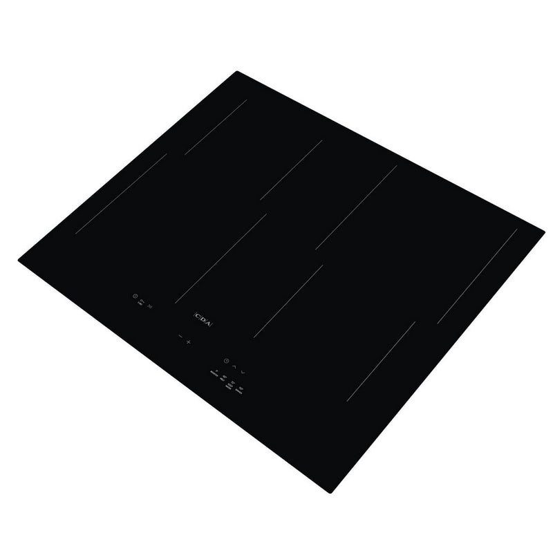 CDA HN6112FR - Black 4 Zone Electric Hob
