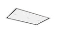 Caple PLASCE921WH 90cm White Glass & Stainless Steel Plasma Ceiling Cooker Hood
