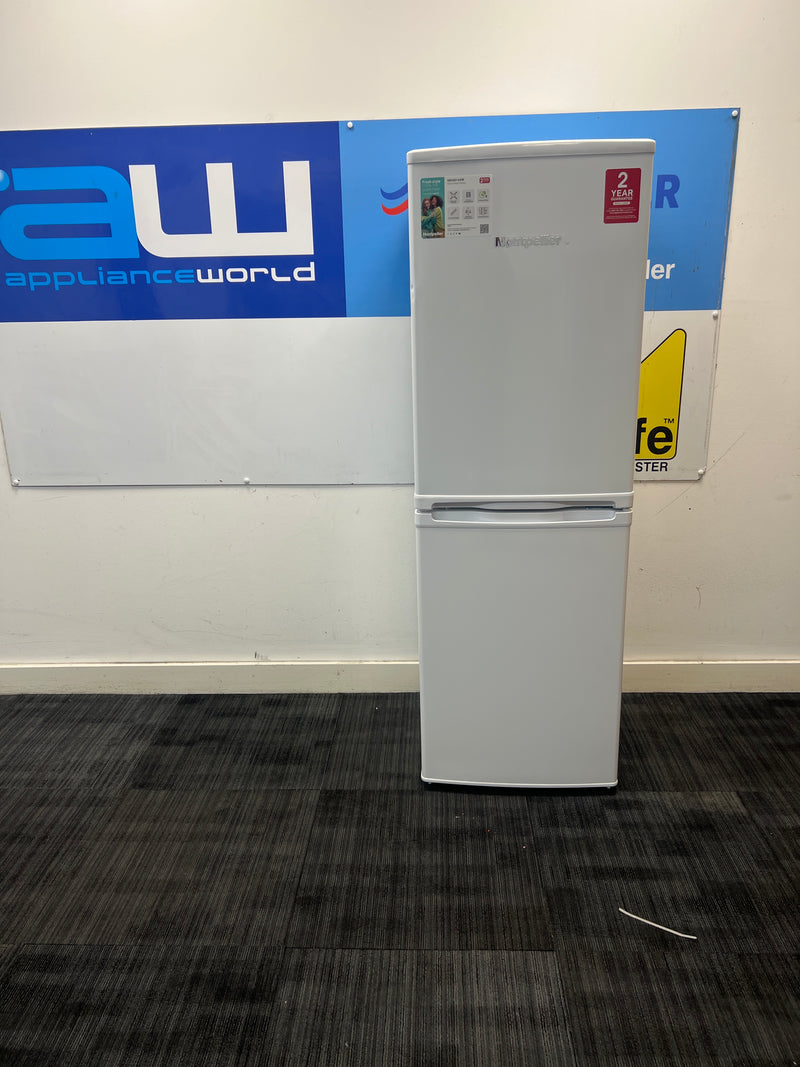 Montpellier MDAS144W - Small White Fridge Freezer - 142L - E Energy - Unboxed