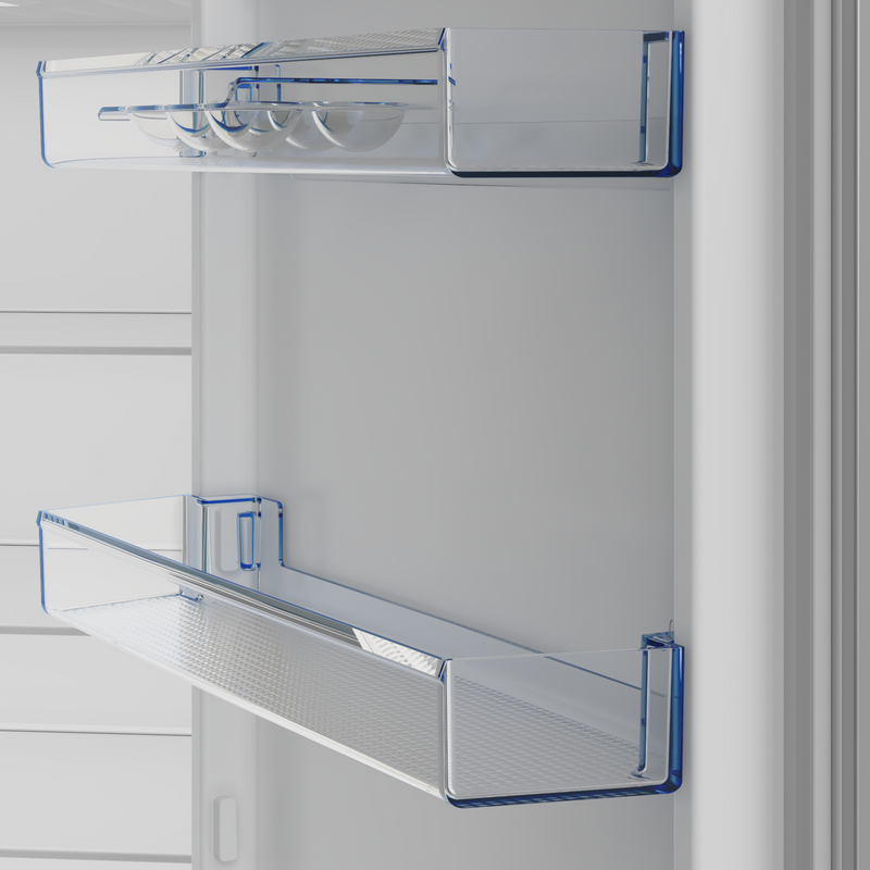 Beko CFG4686 - White Fridge Freezer - 325L - E Energy Rating