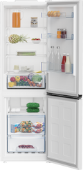 Beko CFG4686 - White Fridge Freezer - 325L - E Energy Rating