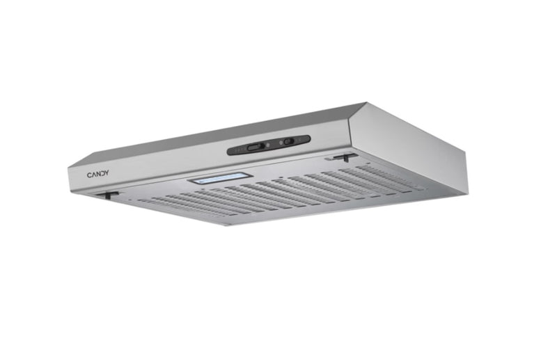 Candy CFT610/5S/1 - Silver 60cm Standard Extractor Hood - 3 Speeds