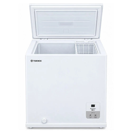 Teknix CH141 - White Chest Freezer - 141 Litres - E energy