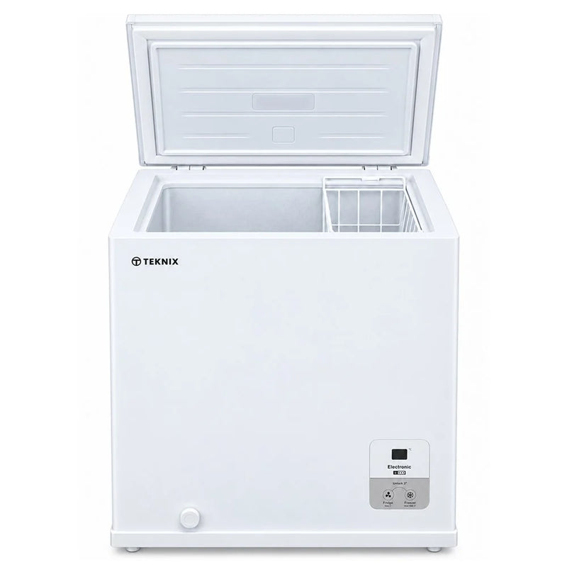Teknix CH141 - White Chest Freezer - 141 Litres - E energy