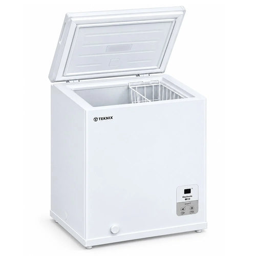 Teknix CH141 - White Chest Freezer - 141 Litres - E energy