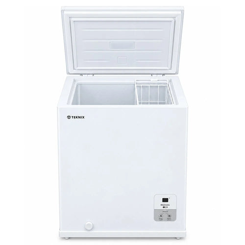 Teknix CH97 - White Chest Freezer - 95L Capacity - E energy - Garage Safe