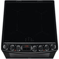 AEG CIB6742ACB 6000 SteamBake - Black Induction Electric Cooker - Double Oven - 600mm - A Energy Rating