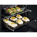 AEG CIB6743ACB - Black Induction Electric Cooker with Double Oven - 73/39 L - A Energy Rating