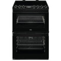 AEG CIB6743ACB - Black Induction Electric Cooker with Double Oven - 73/39 L - A Energy Rating