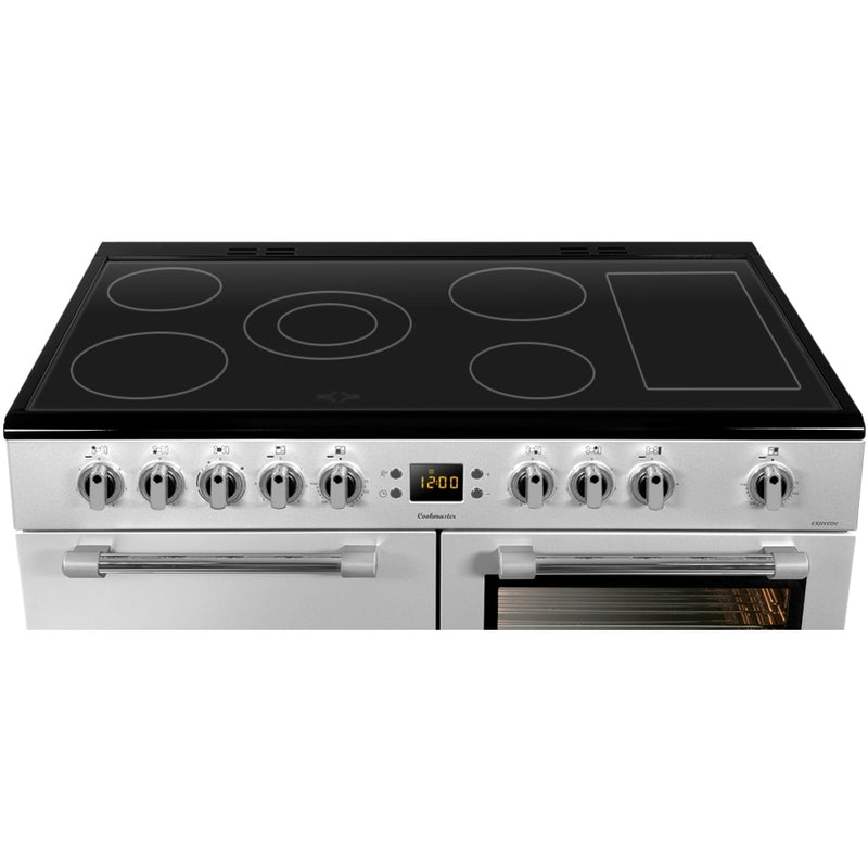 Leisure CK100C210S Cookmaster - Silver 100cm Ceramic Range Cooker - 128L Capacity - A Energy Rating