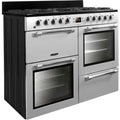 Leisure CK100F232S Cookmaster - Silver 100cm Dual Fuel Range Cooker - 128L - A energy