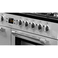 Leisure CK100F232S Cookmaster - Silver 100cm Dual Fuel Range Cooker - 128L - A energy