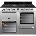 Leisure CK100F232S Cookmaster - Silver 100cm Dual Fuel Range Cooker - 128L - A energy