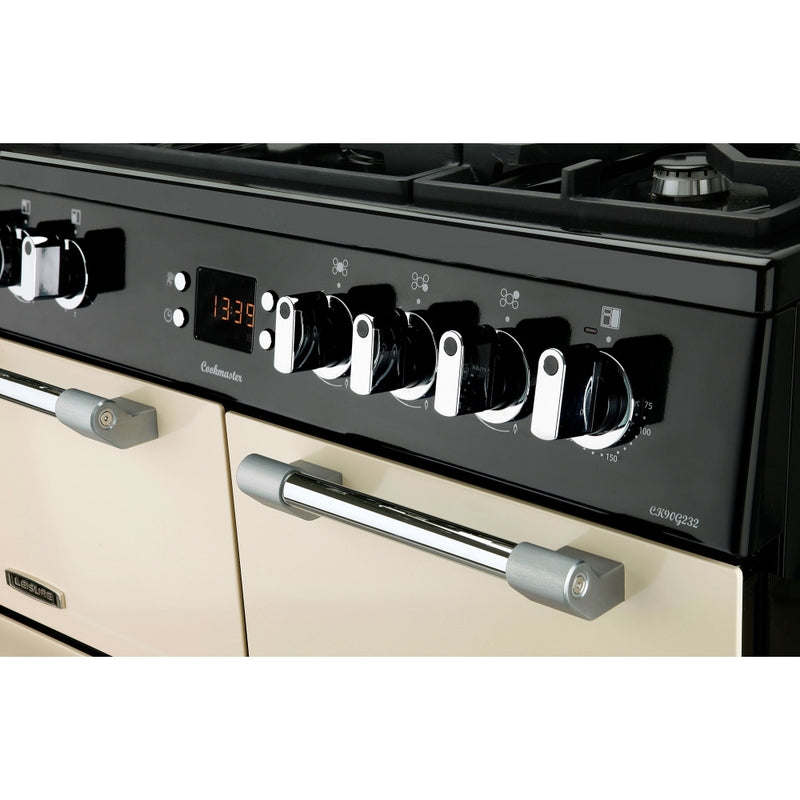 Leisure CK90G232C Cookmaster - Cream 90cm Gas Range Cooker - 146L Capacity - A+ Energy Rating