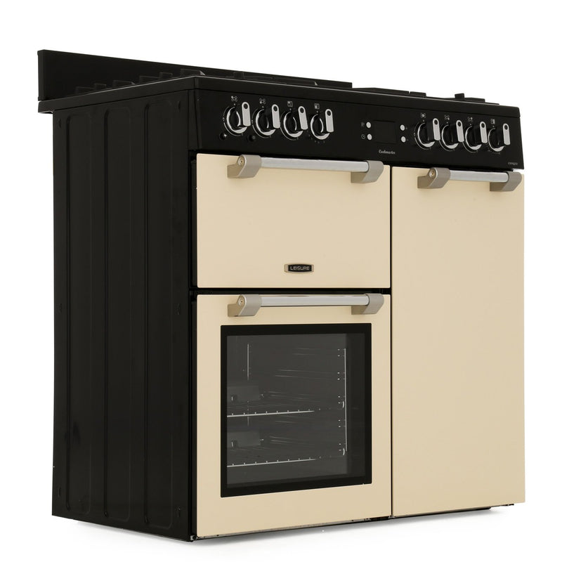 Leisure CK90G232C Cookmaster - Cream 90cm Gas Range Cooker - 146L Capacity - A+ Energy Rating