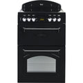 Leisure CLA60CEK - Black Ceramic Electric Cooker with Double Oven - 75/38L Capacity - A Energy Rating