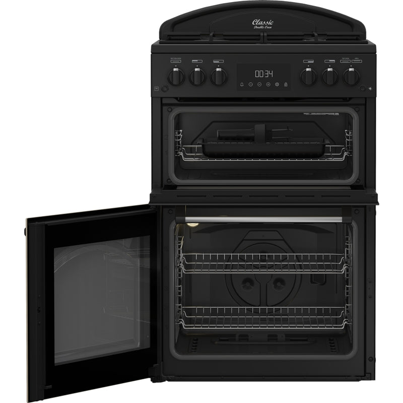 Leisure CLB60GCK - White Gas Cooker with Double Oven - 60cm - A energy