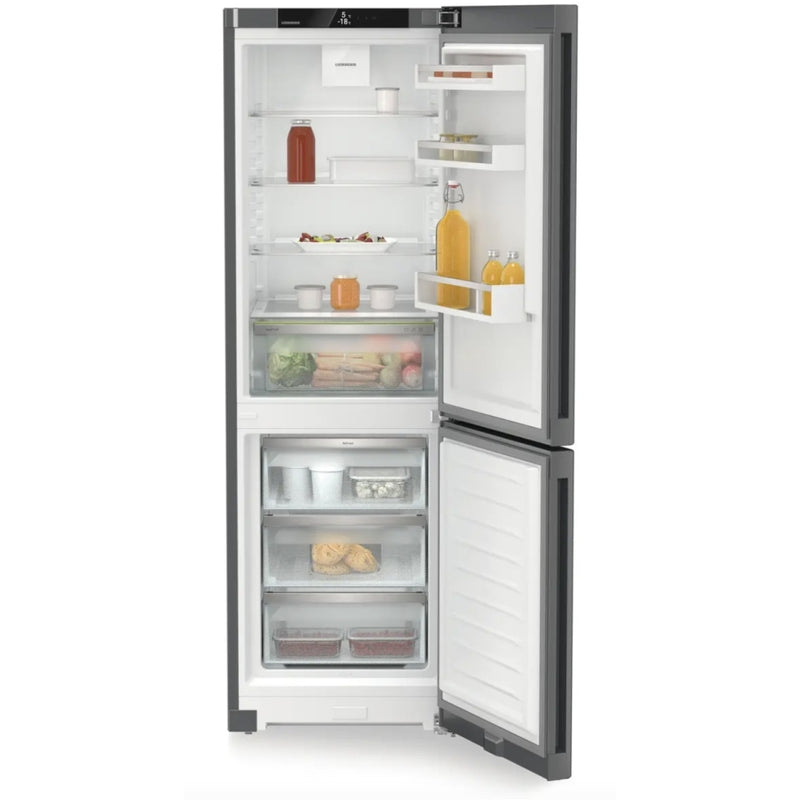 Liebherr CNdgc5203 - Grey Fridge Freezer - 330L No Frost - C Energy Rated