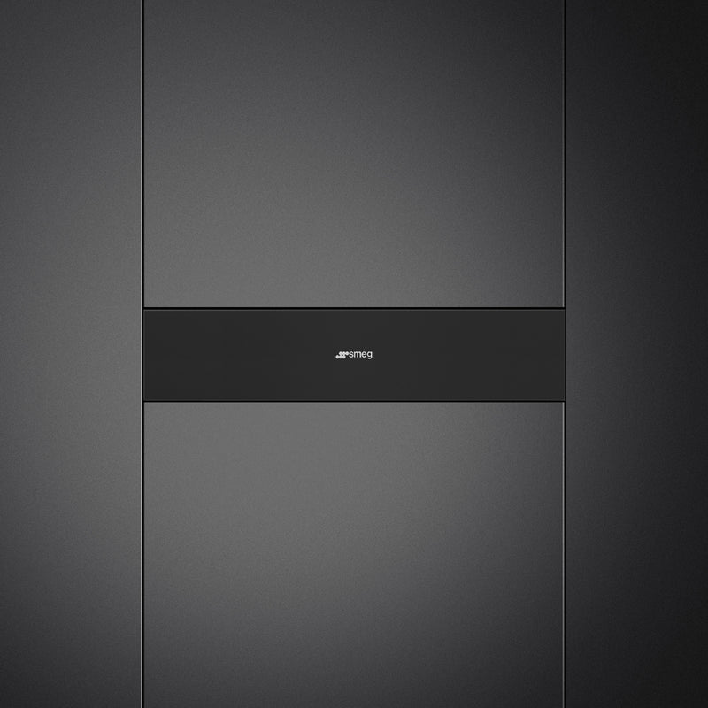 SMEG CPR315N - Matte Black Warming Drawer - 21 l Capacity