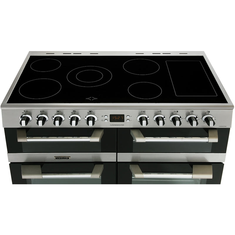 Leisure CS100C510X - Stainless Steel 100cm Range Cooker - Three Ovens, 5-Zone Ceramic Hob - A Energy