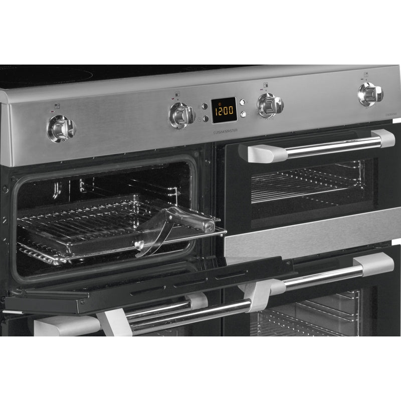 Leisure CS100D510X Cuisinemaster - Stainless Steel 100cm Induction Range Cooker - 63L Capacity - A Energy Rating