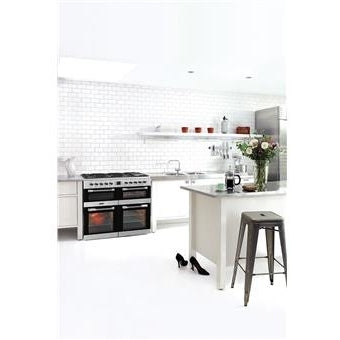 Leisure CS100F520 - Stainless Steel 100cm Dual Fuel Range Cooker - 161L - A Energy Rating