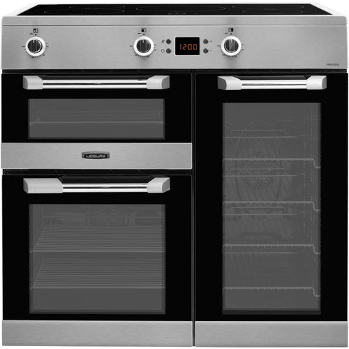 Leisure CS90D530X Cuisinemaster - Stainless Steel 90cm Induction Range Cooker - 63L Capacity - A Energy Rating