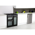 Leisure CS90F530K Cuisinemaster - Black 90cm Dual Fuel Range Cooker - 175L Capacity - A Energy Rating