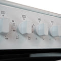 Montpellier CSE46W - White 50cm Electric Cooker - Solid Plate Hob - A Energy