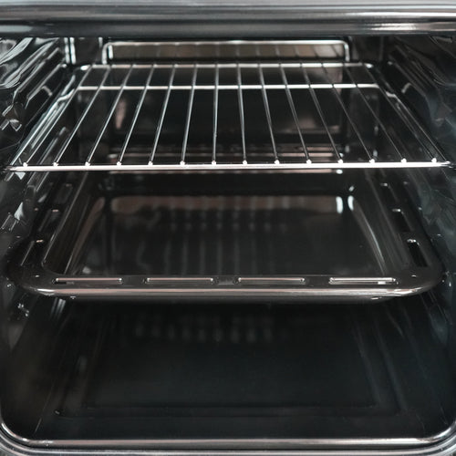 Montpellier CSE46W - White 50cm Electric Cooker - Solid Plate Hob - A Energy