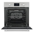 Cata CUL57PGSS - 13Amp Plug attached Slim Depth Stainless steel Built in Electric Single Oven - A energy slim depth 13amp plug fitted