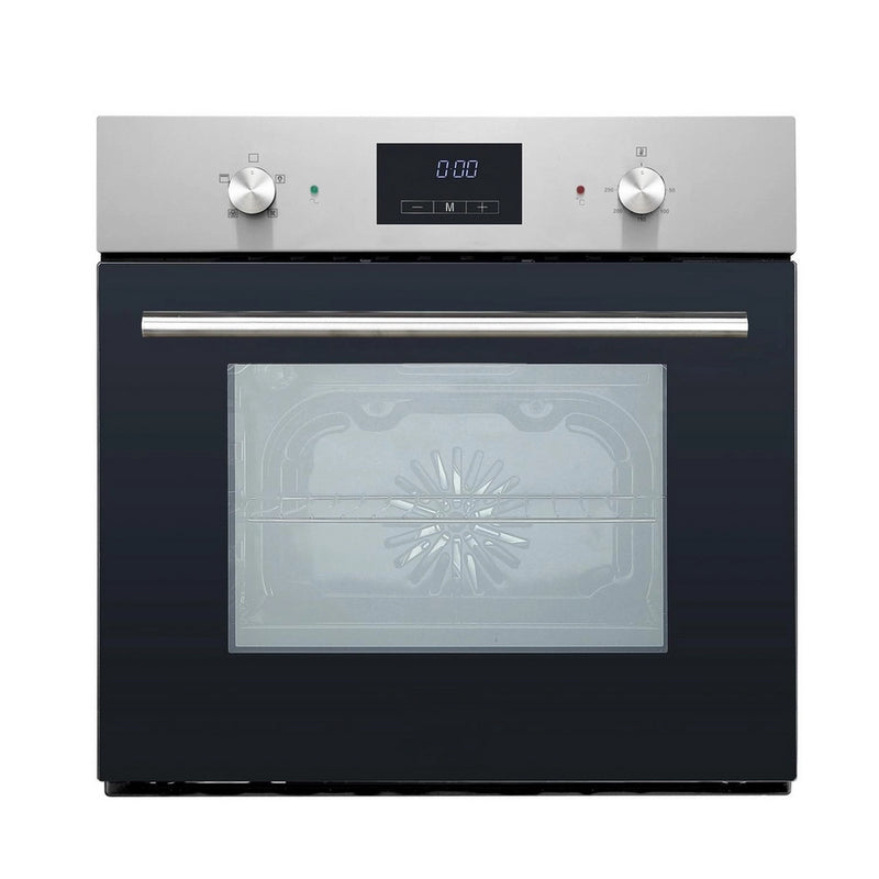 Cata CUL57PGSS - 13Amp Plug attached Slim Depth Stainless steel Built in Electric Single Oven - A energy slim depth 13amp plug fitted