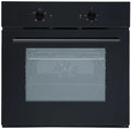 Cata CUL57MMBK - 13Amp plug attached Slim Depth Black Built in 60cm Electric Single Oven - A energy - Display