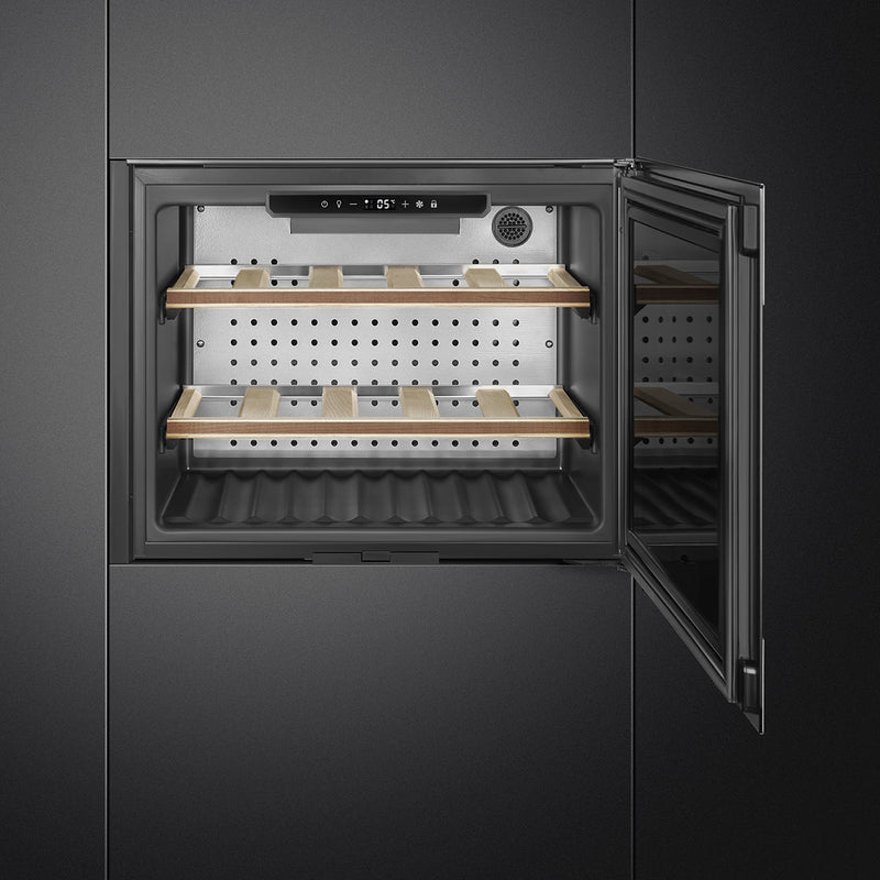 Smeg CVI320XE - Stainless Steel Wine Cooler - 20 Bottles - F Energy Rating